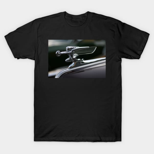 1939 Goddess of Speed Packard Hood Ornament T-Shirt by Rob Johnson Photography